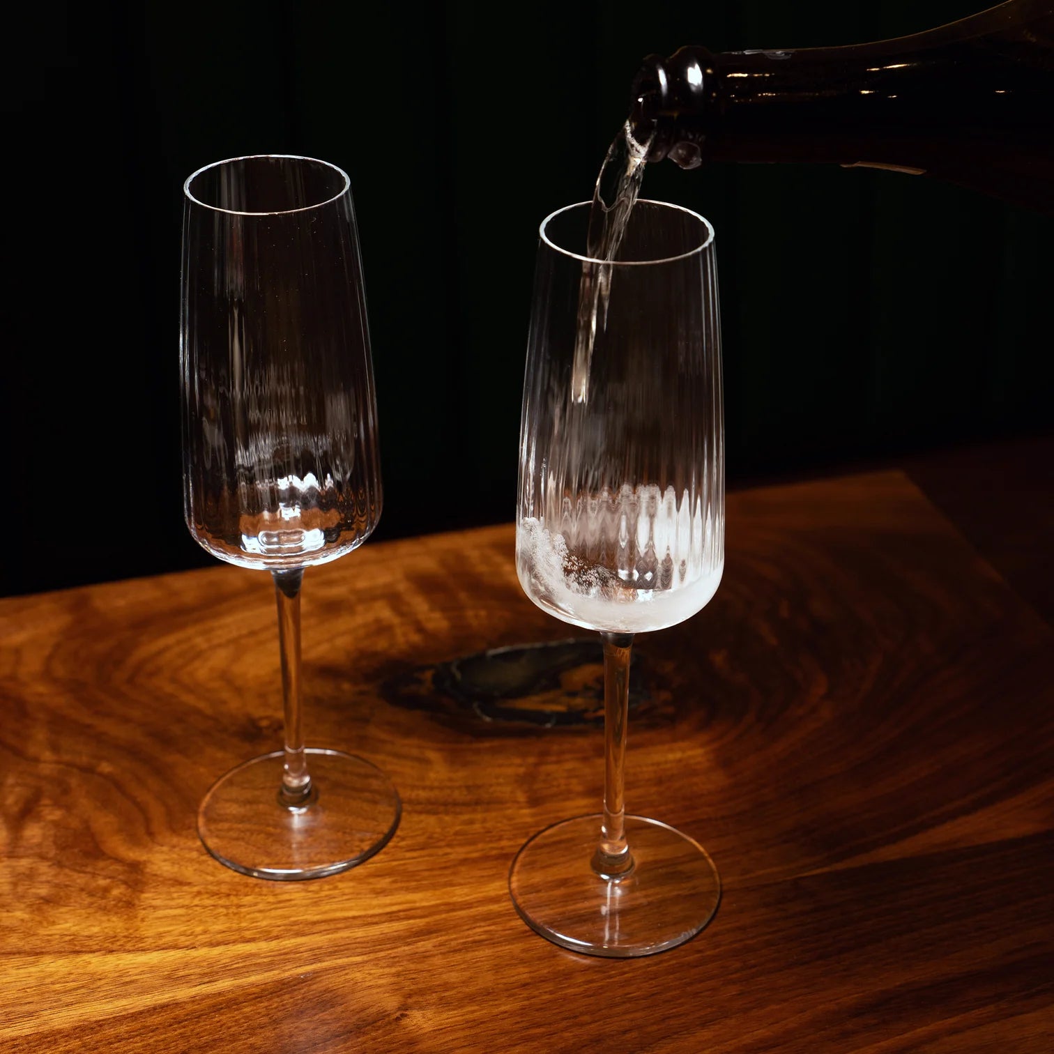 Bormioli rocco Exclusiva 25.5cl Prosecco or Sparkling Wine Flute (Set of 6)